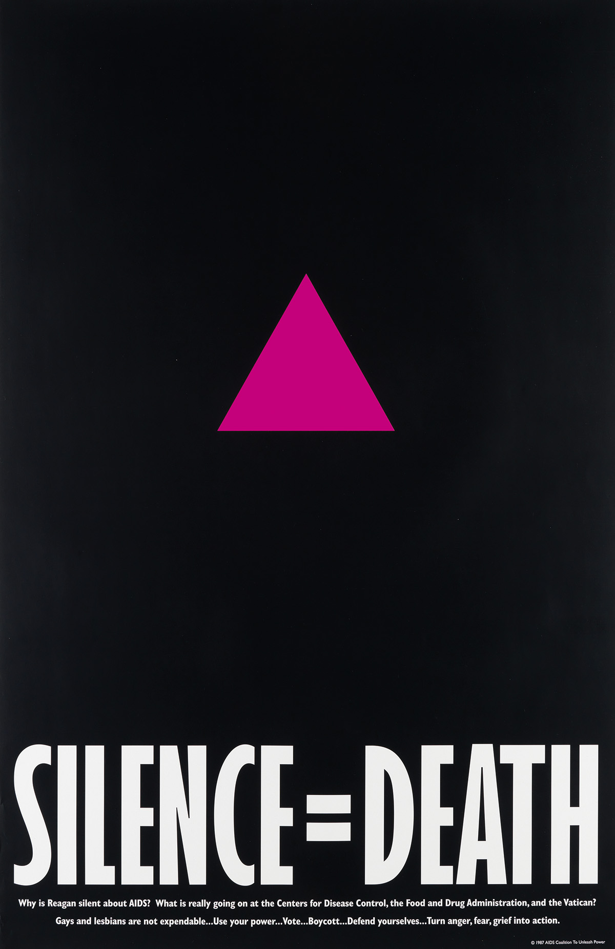 SILENCE=DEATH COLLECTIVE  Silence=Death.